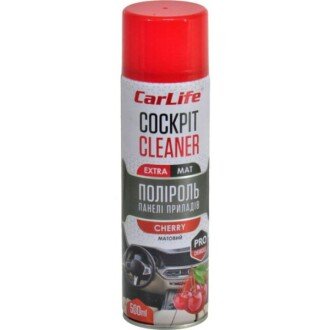 Полироль для салона Cockpit Cleaner Extra Mat, 500мл - CarLife CF529