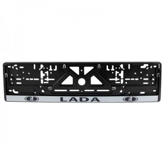 Рамка номерного знака Lada - CarLife NH05