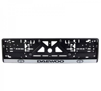 Рамка номерного знака Daewoo - CarLife NH08