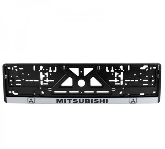 Рамка номерного знака Mitsubishi - CarLife NH19