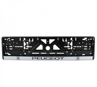 Рамка номерного знака Peugeot - CarLife NH23