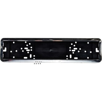 Рамка номерного знака хром - CarLife NH400