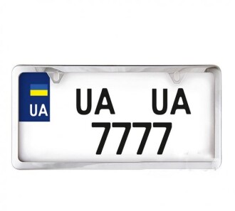 Рамка номерного знака USA TYPE - CarLife NH460