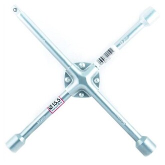 Ключ хрестоподібний, 17х19мм/21мм/1/2 - CarLife WR152