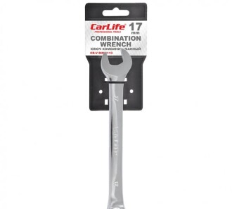 Ключ ріжково-накидний - CarLife WR4017
