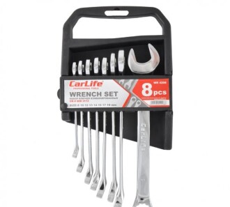 Набір ключів ріжково-накидних - CarLife WR4208