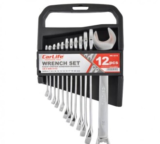 Набір ключів ріжково-накидних - CarLife WR4212