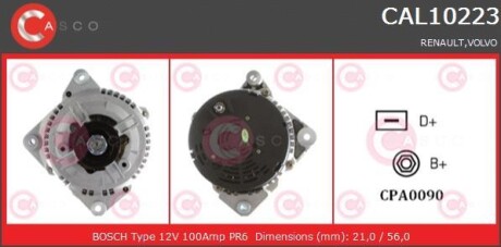 Генератор - (3523422, 5003975, 5003996) CASCO CAL10223AS