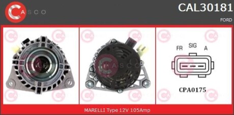 Генератор - (1496231, 4M5T10300LA, 4M5T10300LB) CASCO CAL30181AS