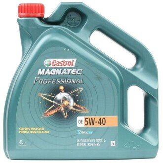 Моторное масло Magnatec Professional OE 5W-40, 4 л - CASTROL 1508AB