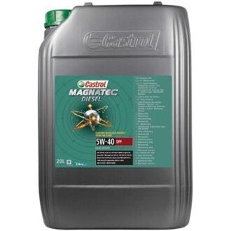 Моторное масло Magnatec Diesel DPF 5W-40, 20 л - CASTROL 150A5F (фото 1)