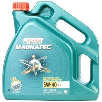 Моторна олива Magnatec C3 5W-40, 4 л (15F624/58684) - CASTROL 151B38