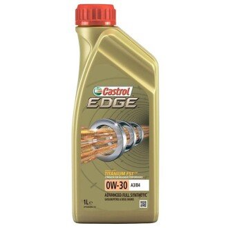 Моторна олива Edge Titanium A3/B4 0W-30, 1 л - CASTROL 15334A