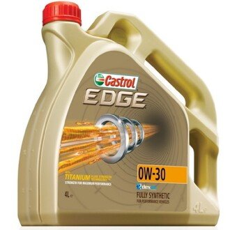Моторна олива Edge Titanium 0W-30, 4 л - CASTROL 1533EB