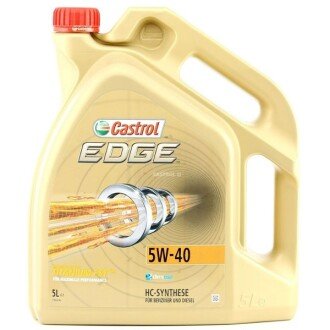 Моторна олива Edge Titanium C3 5W-40, 5 л - CASTROL 1535F1