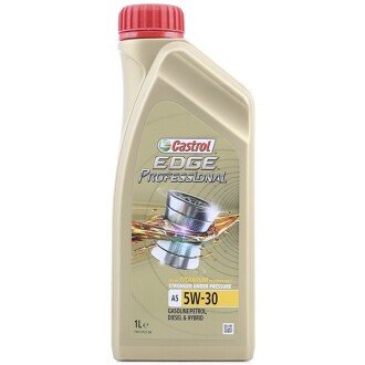 Моторное масло Edge Professional Titanium A5 5W-30, 1 л (1537BC) - CASTROL 15374F