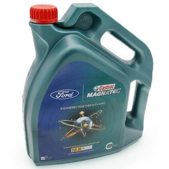 Моторна олива Magnatec A5 Ford 5W-30, 5 л (15D5E8) - CASTROL 15534F