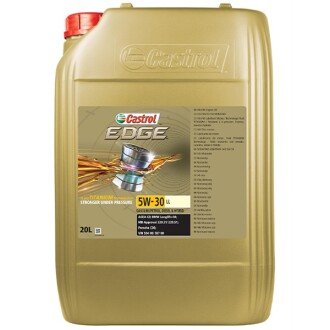 Моторное масло Edge Titanium Longlife 5W-30, 20 л - CASTROL 15664C (фото 1)