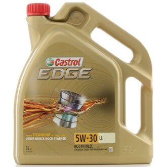 Моторна олива Edge Titanium LongLife 5W-30, 5 л (15F7E7/156699/15665E) - CASTROL 15669D