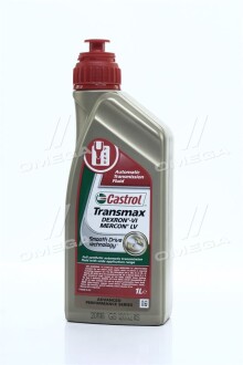 Трансмиссионное масло Transmax Dexron VI Mercon LV синтетическое 1 л - (999MPAA100P) CASTROL 156CAA