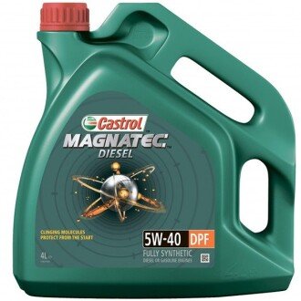 Моторное масло Magnatec Diesel DPF 5W-40, 4 л (15C4AA) - CASTROL 156EDD