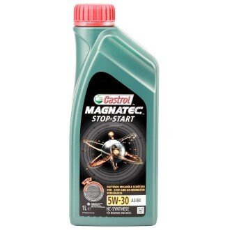 Моторна олива Magnatec Stop-Start A3, B4, A3/B4 5W-30, 1 л (15C94C) - CASTROL 159BBB