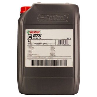 Моторна олива GTX C4 5W-30, 20 л - CASTROL 15A26A (фото 1)