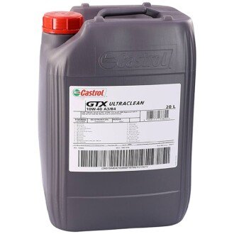 Моторное масло GTX Ultraclean A3, B4, A3/B4 10W-40, 20 л - CASTROL 15A4DA (фото 1)