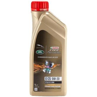 Моторное масло Edge Professional Titanium E C5 Jaguar/Land Rover 0W-20, 1 л (15F76C/15DA1E) - CASTROL 15B55D