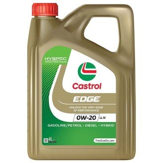 Моторное масло Edge LongLife IV 0W-20, 4 л (15F612) - CASTROL 15B6C4