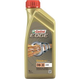 Моторна олива Edge Titanium A5/B5 0W-30, 1 л (/15C493/156E3E) - CASTROL 15BC3F