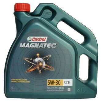 Моторна олива Magnatec A3, B4, A3/B4 5W-30, 4 л - CASTROL 15C927 (фото 1)