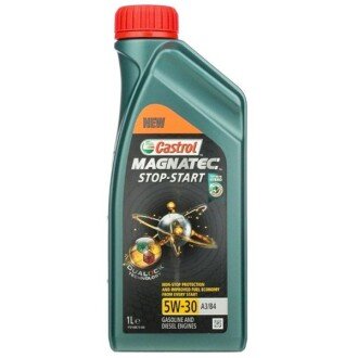 Моторное масло Magnatec Stop-Start A3/B4 5W-30, 1 л (159BBB) - CASTROL 15C94C