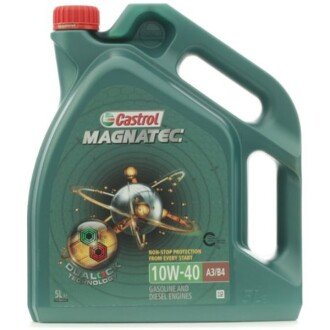 Моторное масло Magnatec A3/B4 10W-40, 5 л (58635) - CASTROL 15CA20