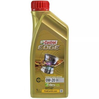 Моторна олива Edge Titanium C5 0W-20, 1 л (15F6E6) - CASTROL 15CC94