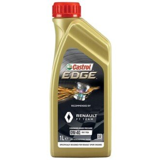 Моторна олива Edge Renault 0W-40, 1 л - CASTROL 15D1EB