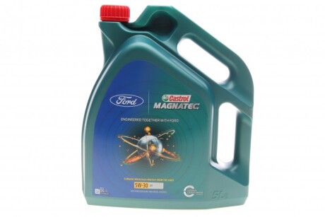 Моторна олива Magnatec A5 Ford 5W-30, 5 л (15534F) - CASTROL 15D5E8