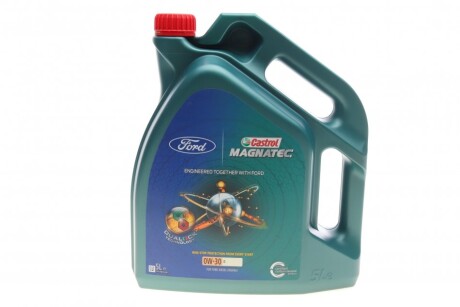 Моторна олива Magnatec Professional D Ford 0W-30, 1 л (157C37) - (9900021E40B047, 9900021E40B017, 9900021E40017) CASTROL 15D5FF