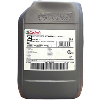 Моторна олива Magnatec Stop-Start D 0W-30, 20 л (15D609) - CASTROL 15D603 (фото 1)