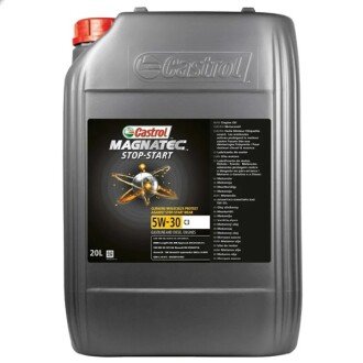 Моторна олива Magnatec Stop-Start C3 5W-30, 20 л (15D60E) - CASTROL 15D60F (фото 1)