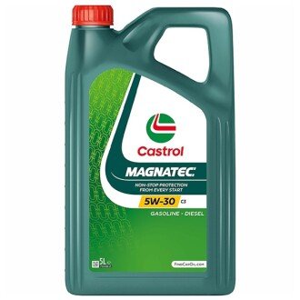 Моторна олива Magnatec Stop-Start C3 5W-30, 5 л (15F927) - CASTROL 15D612