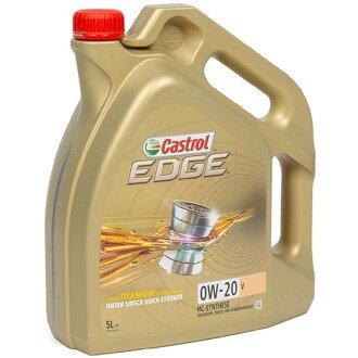 Моторное масло Edge Professional Titanium Volvo 0W-20, 5 л - CASTROL 15DA9B (фото 1)