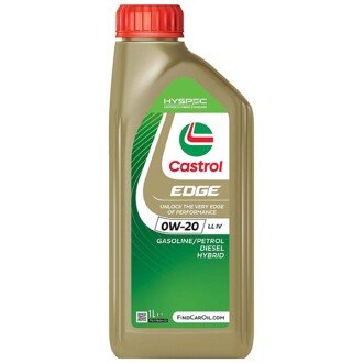 Моторна олива Edge LongLife IV 0W-20, 1 л (15F610) - CASTROL 15E670