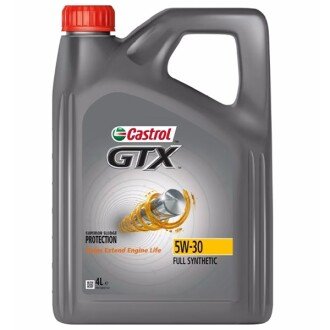 Моторное масло GTX 5W-30, 4 л - CASTROL 15EAF5