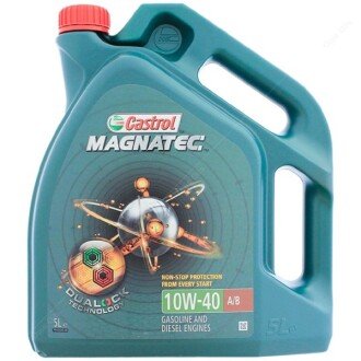 Моторна олива Magnatec A/B 10W-40, 5 л - CASTROL 15F09A (фото 1)