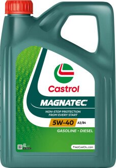 Magnatec 5W-40 A3/B4 4л Синтетическое моторное масло - CASTROL 15F64A