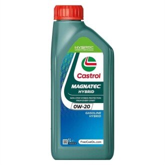 Magnatec Hybrid 0W-20 1л Синтетическое моторное масло - CASTROL 15F872