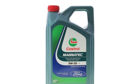 Масло 5W20 Magnatec Professional E (5L) (Ford WSS-M2C948-B) - CASTROL 15F8D6