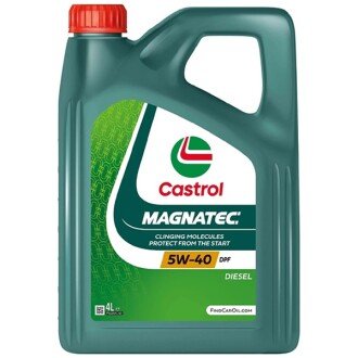 Моторное масло Magnatec DPF 5W-40, 4 л - CASTROL 15F911