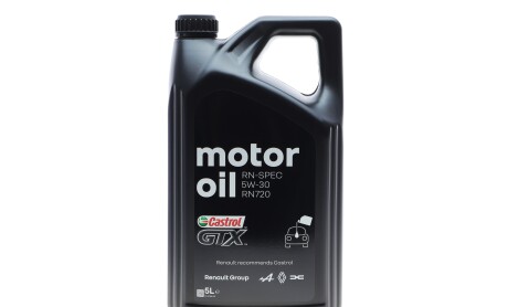 Масло 5W30 GTX RN-SPEC RN 720 (5L) (RN0720) - CASTROL 7711943687